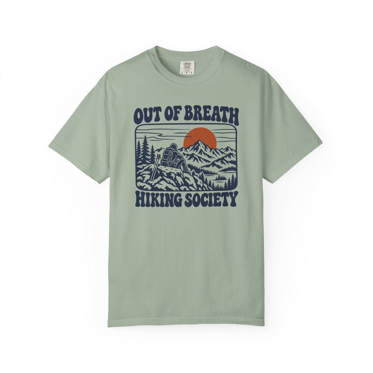 Out of Breath Hiking Society Summit Rest T-Shirt