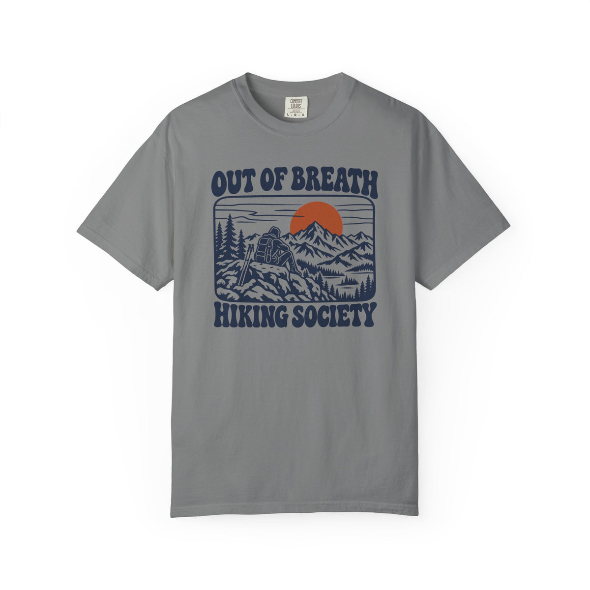 Out of Breath Hiking Society Summit Rest T-Shirt