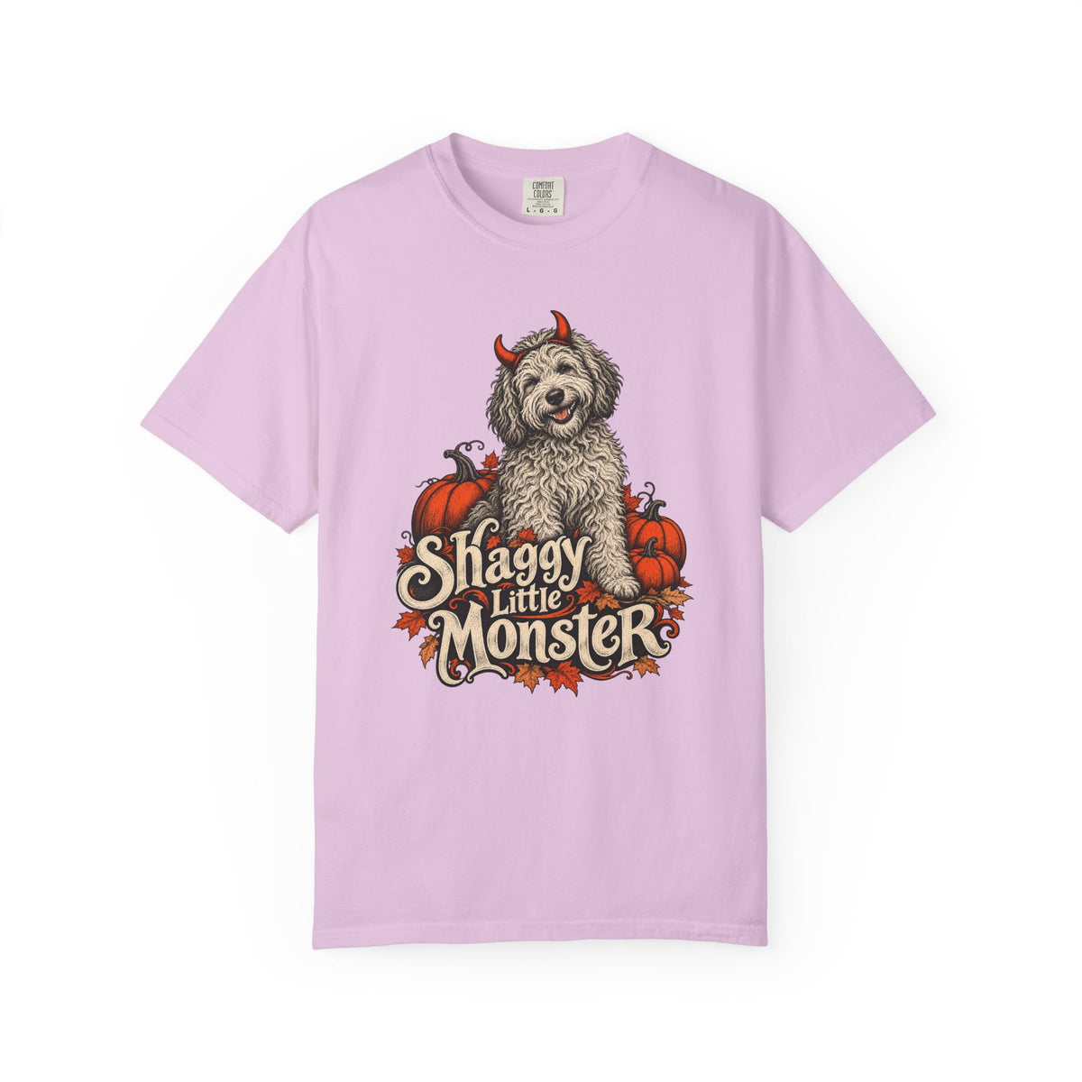 Shaggy Little Monster T-Shirt – Orchid