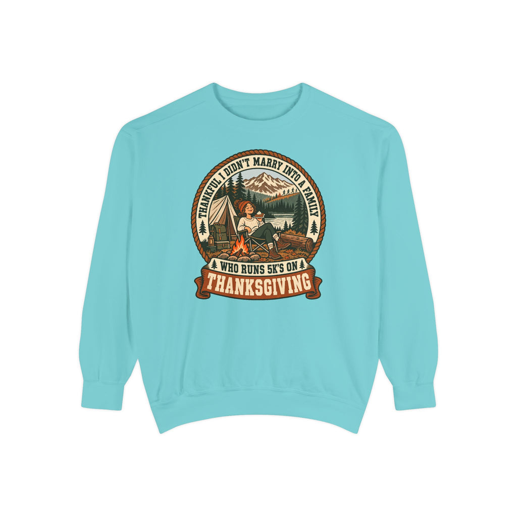 Not a 5K Family Camp Badge Sweatshirt
