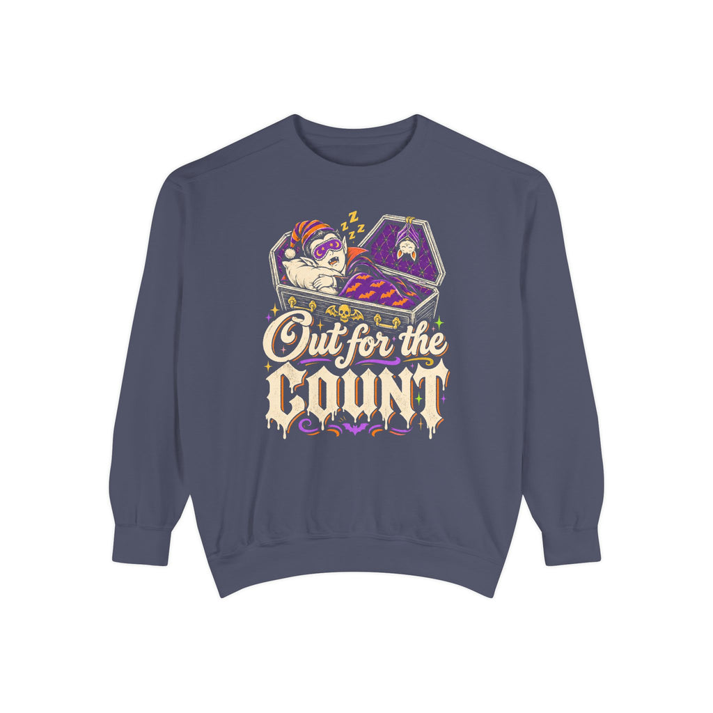 Out for the Count Sweatshirt – Denim