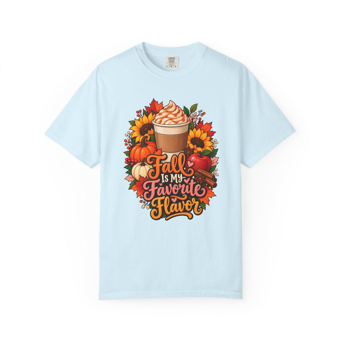 Fall Is My Favorite Flavor T-Shirt – Chambray