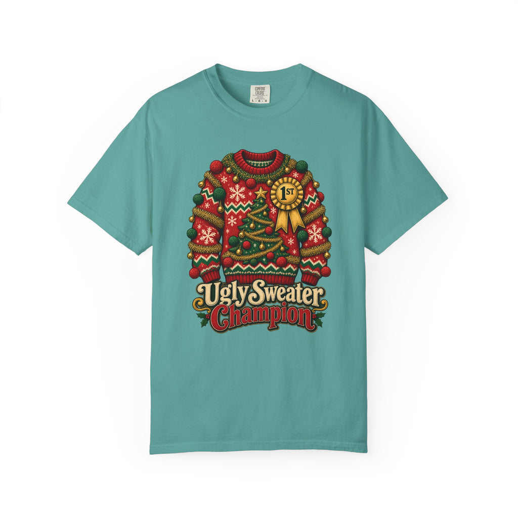 Ugly Sweater Champion T-Shirt – Seafoam