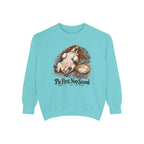 Pie First, Nap Second Sweatshirt – Chalky Mint