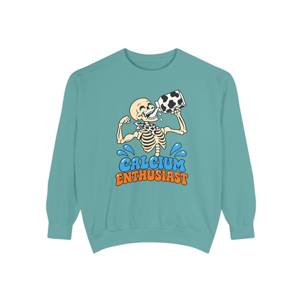 Calcium Enthusiast Sweatshirt – Seafoam