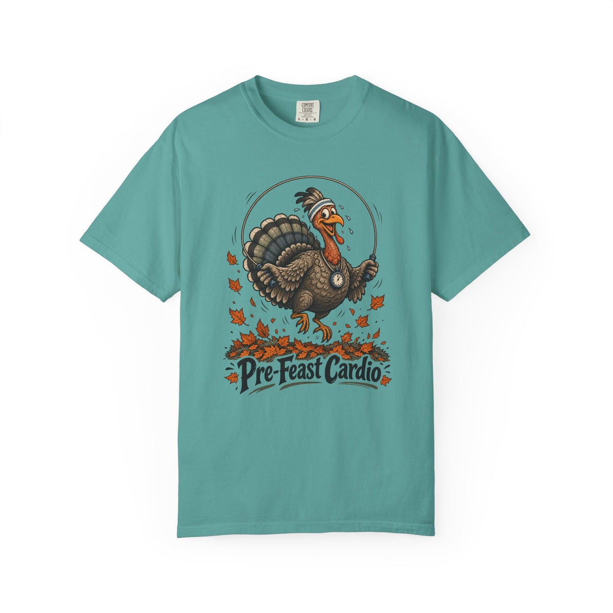 Pre-Feast Cardio T-Shirt – Seafoam