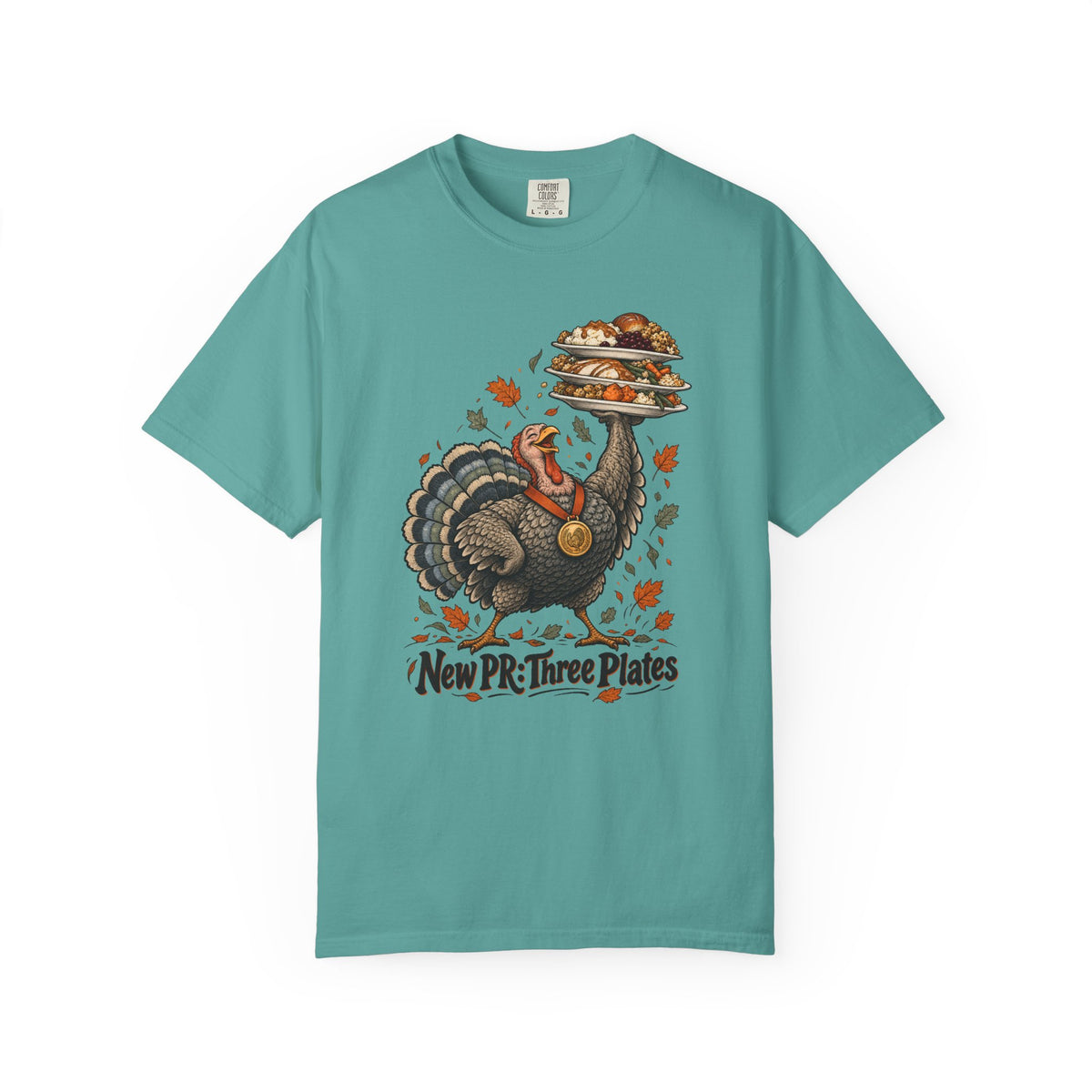 New PR: Three Plates T-Shirt – Seafoam