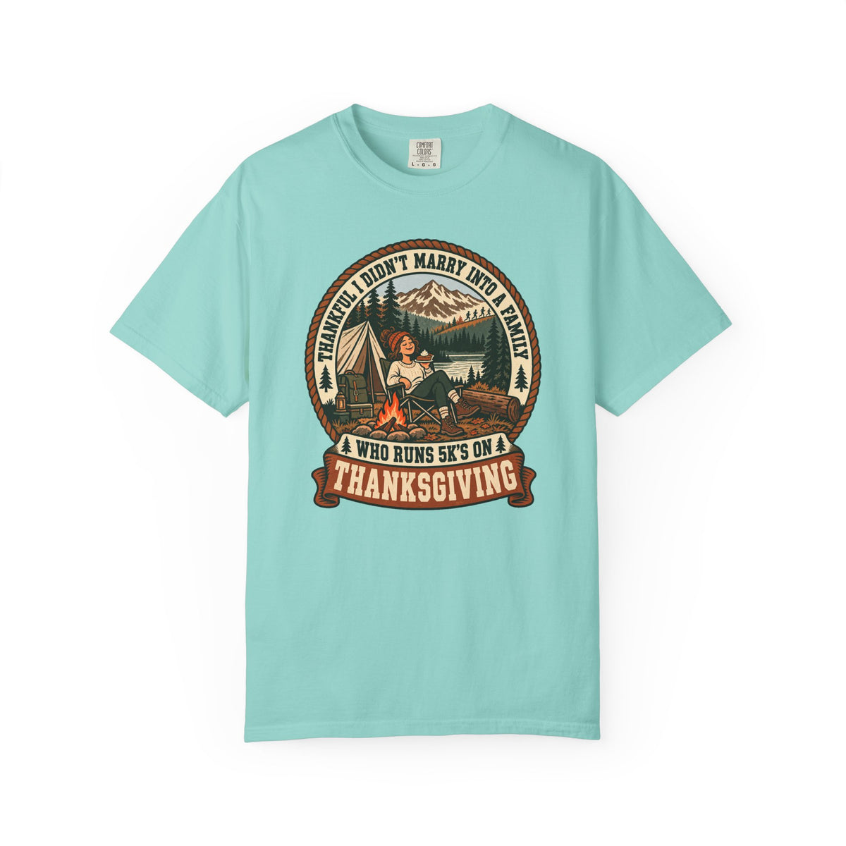 Not a 5K Family Camp Badge T-Shirt