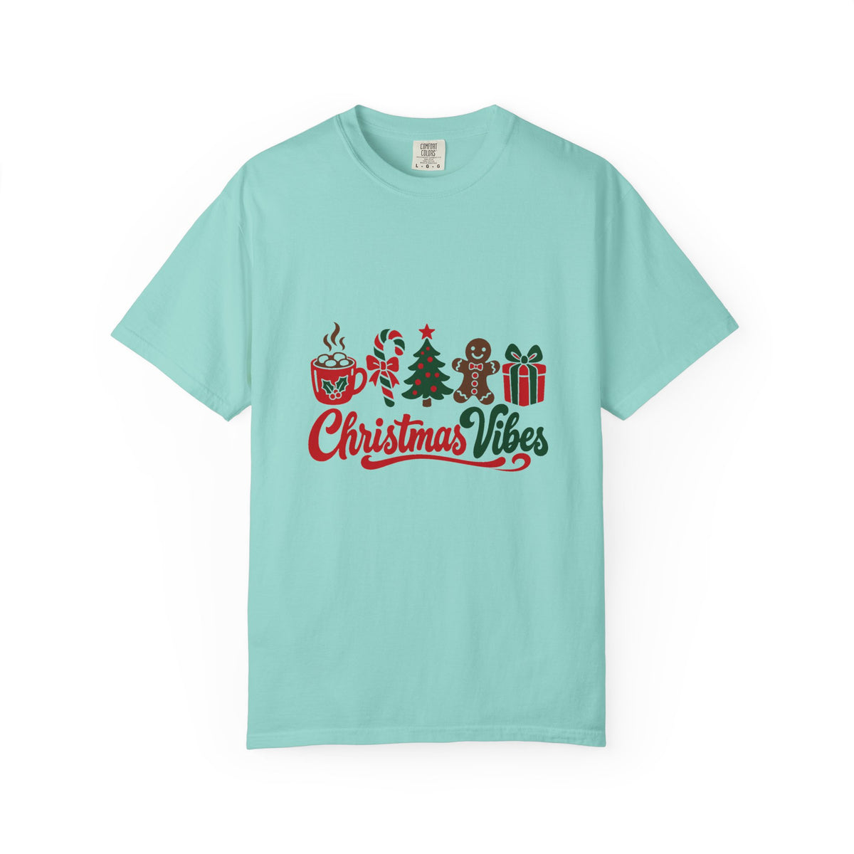 Christmas Vibes T-Shirt – Chalky Mint