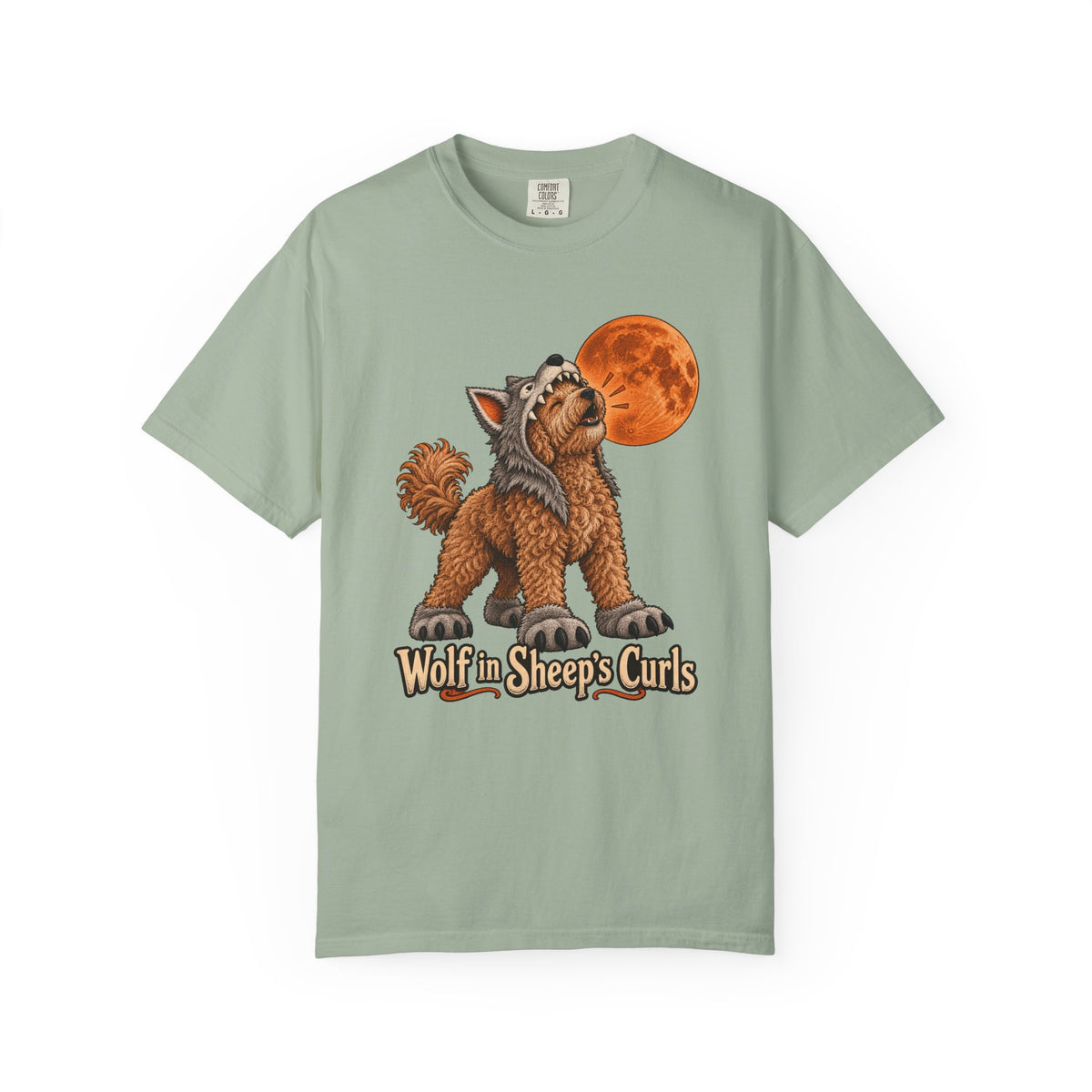 Wolf in Sheep's Curls T-Shirt – Bay