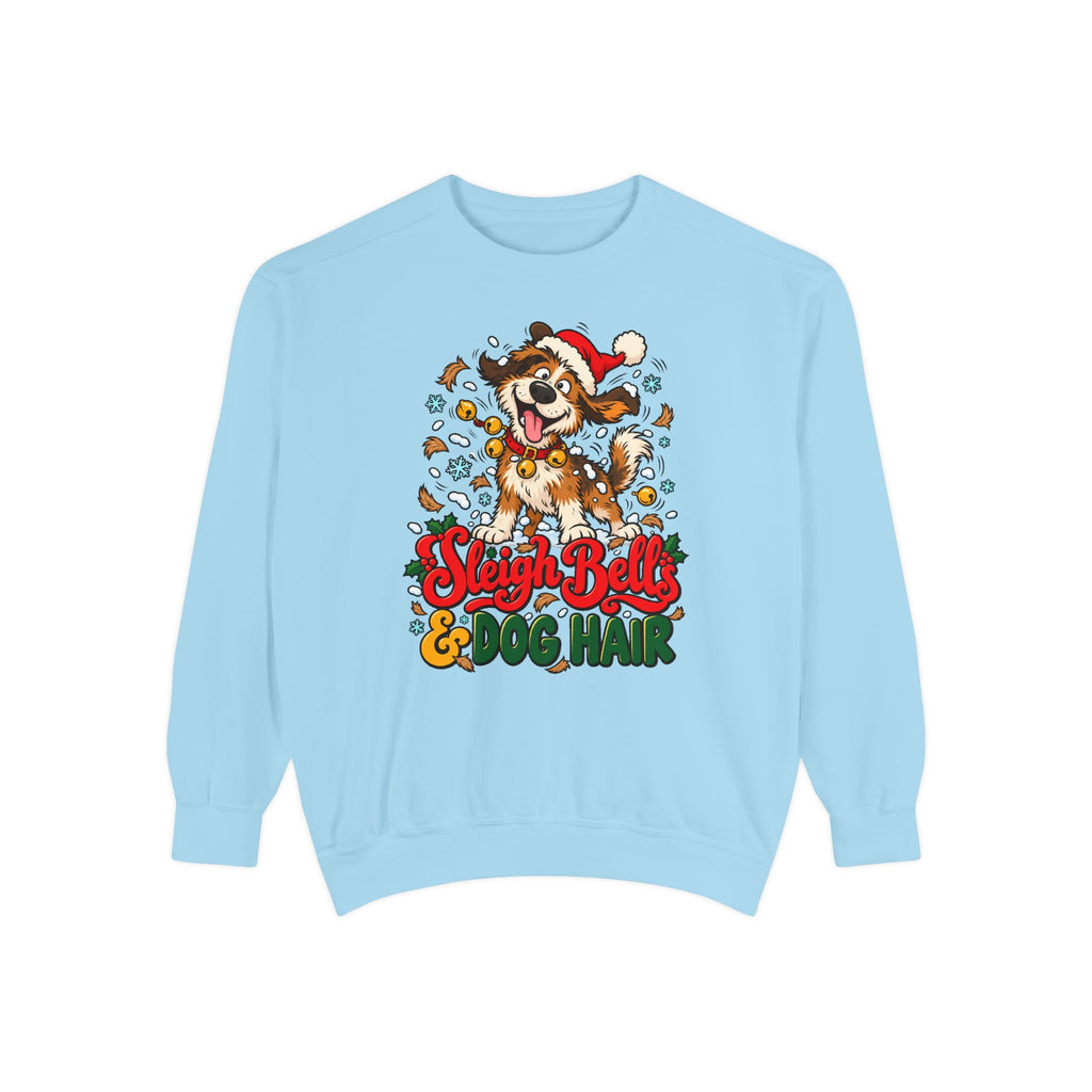 Sleigh Bells & Dog Hair Sweatshirt – Chambray