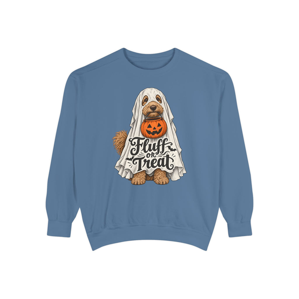 Fluff or Treat Sweatshirt – Blue Jean