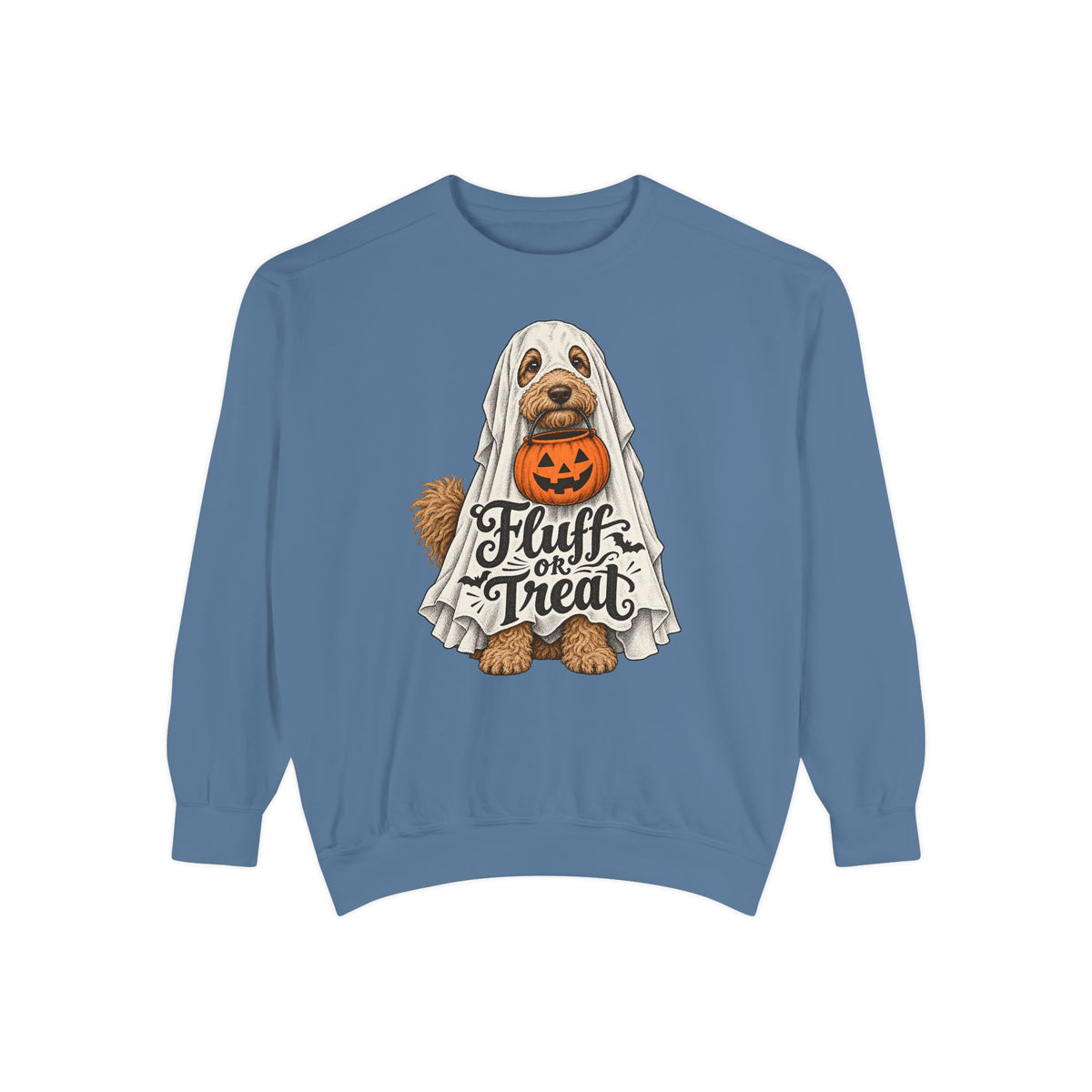 Fluff or Treat Sweatshirt – Blue Jean
