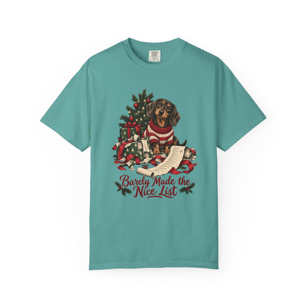 Barely Made the Nice List T-Shirt – Seafoam