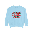 Holiday Mode: On Sweatshirt – Chambray