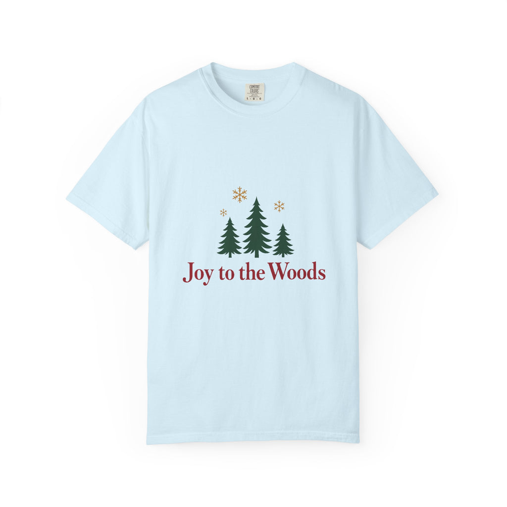 Joy to the Woods T-Shirt – Chambray