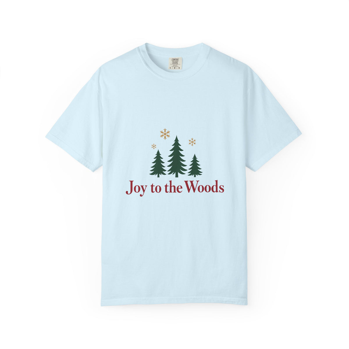 Joy to the Woods T-Shirt – Chambray