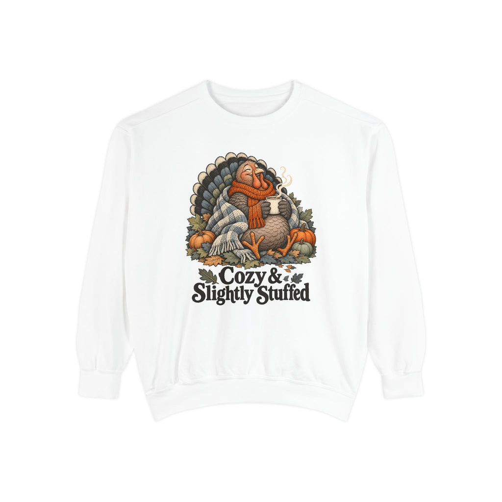 Cozy & Slightly Stuffed Sweatshirt – White