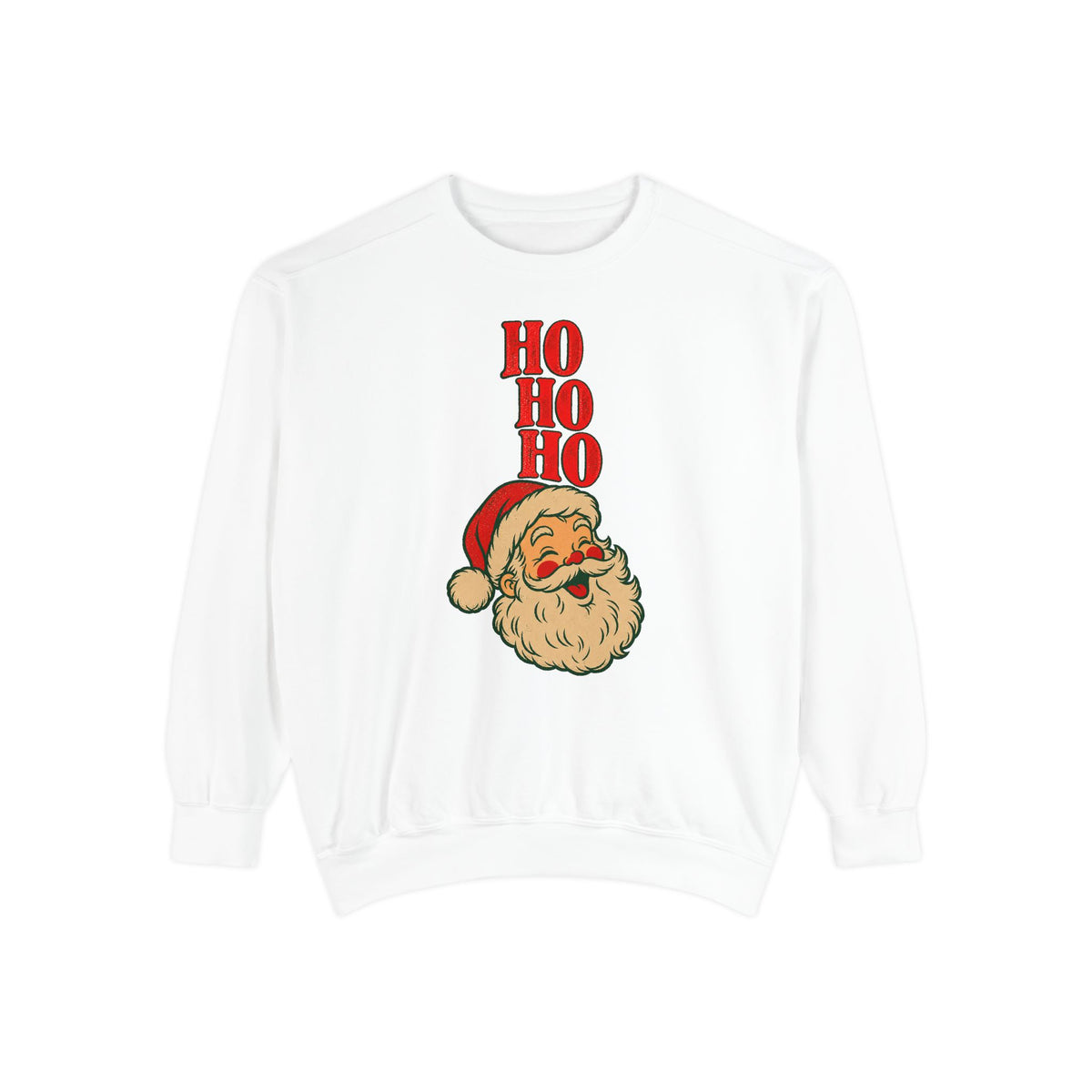 Ho Ho Ho Sweatshirt – White