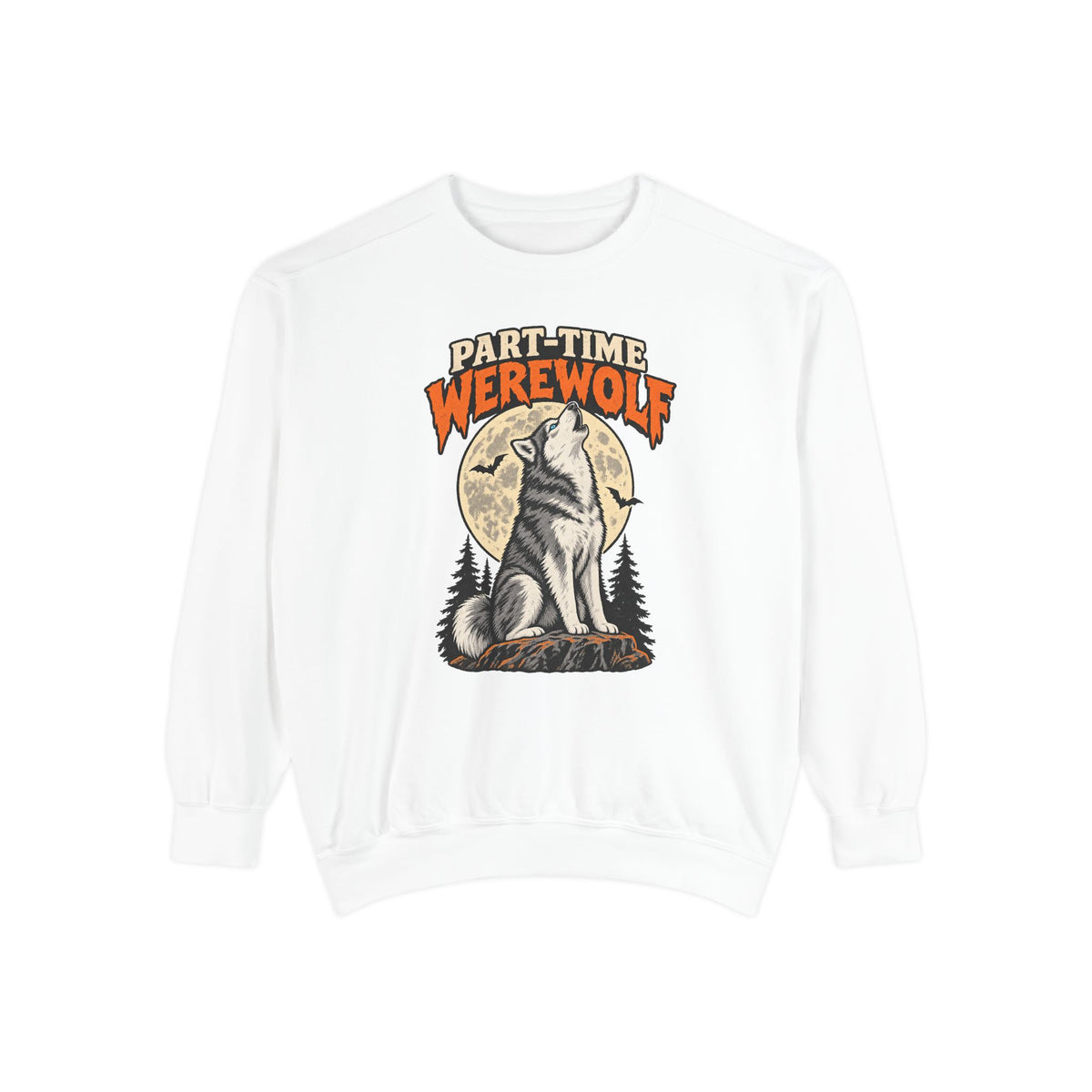 Part-Time Werewolf Sweatshirt – White