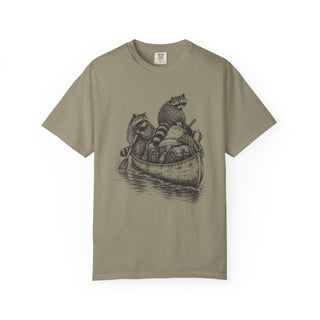 Raccoon Canoe Heist T-Shirt