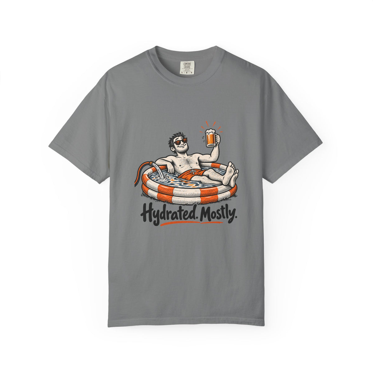 Hydrated. Mostly. T-Shirt – Grey