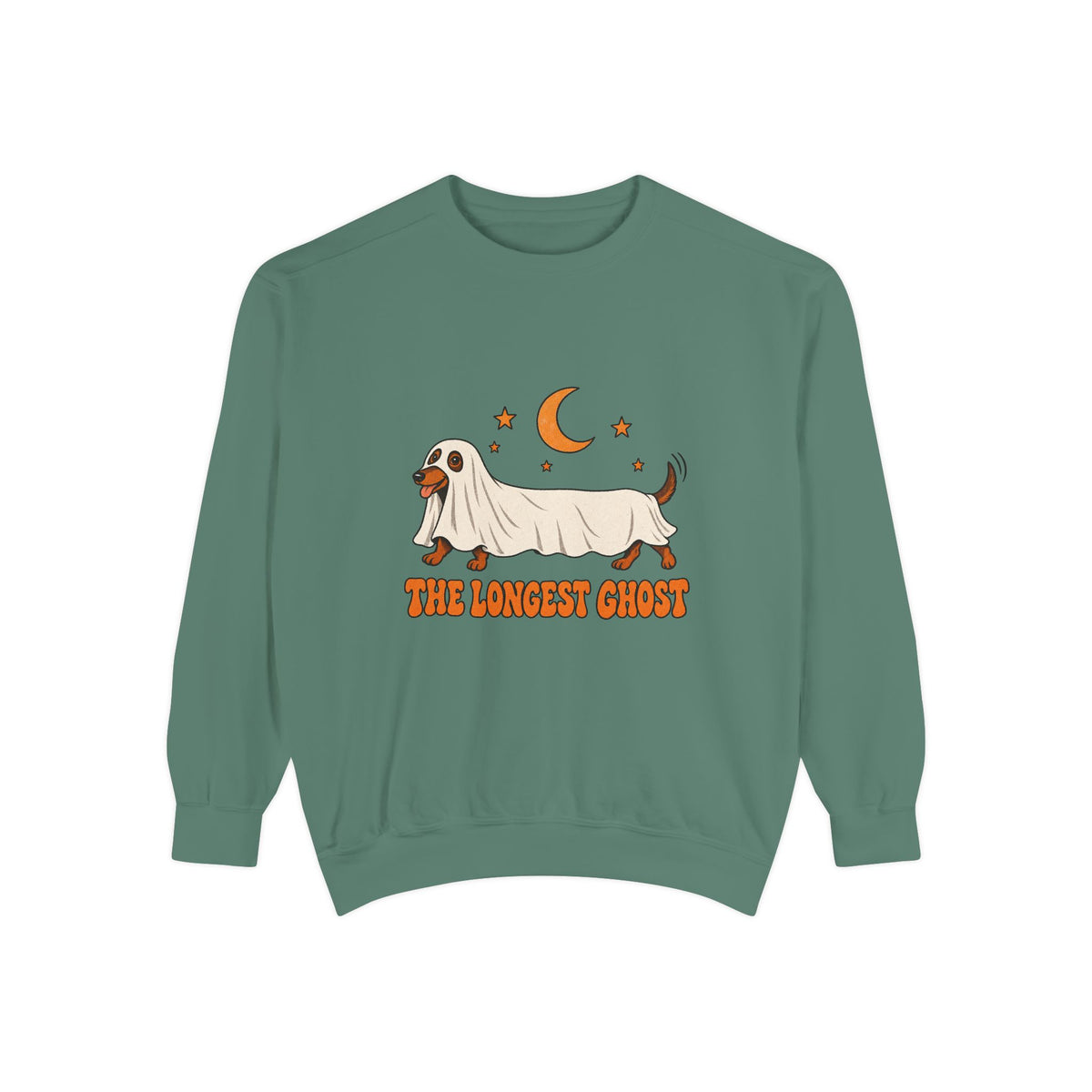 The Longest Ghost Sweatshirt – Light Green