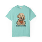 Fluent in Doodle T-Shirt – Chalky Mint