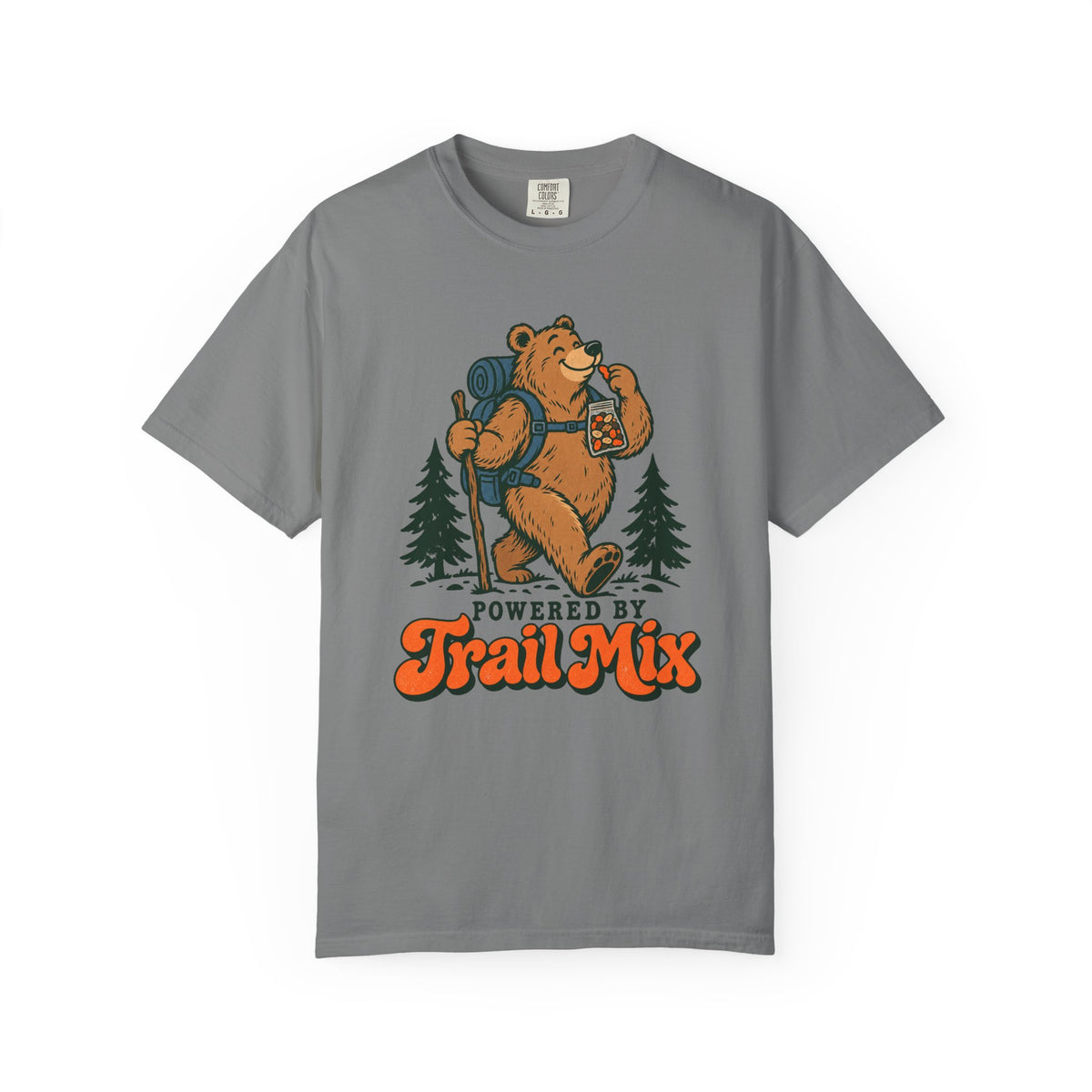 Powered by Trail Mix T-Shirt – Grey