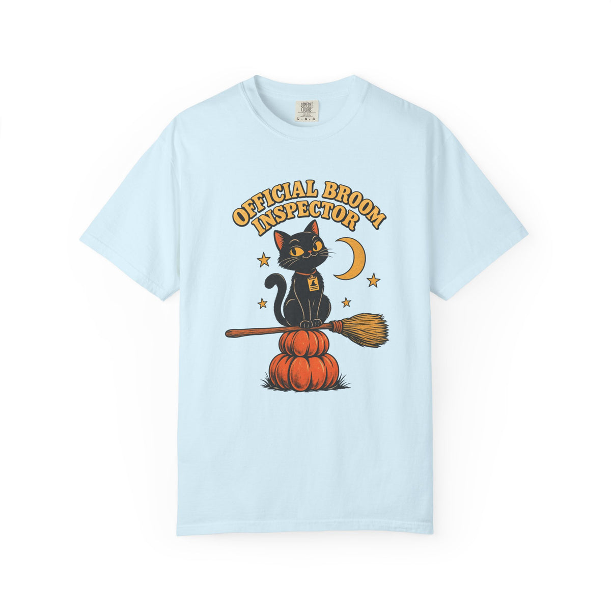 Official Broom Inspector T-Shirt – Chambray