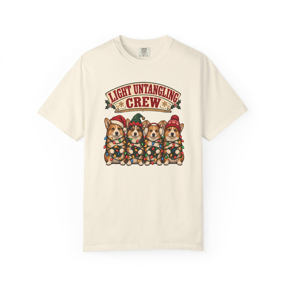 Light Untangling Crew T-Shirt – Ivory