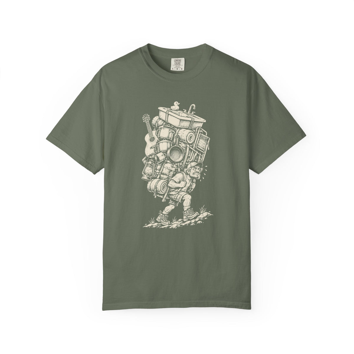 Overpacked Hiker T-Shirt