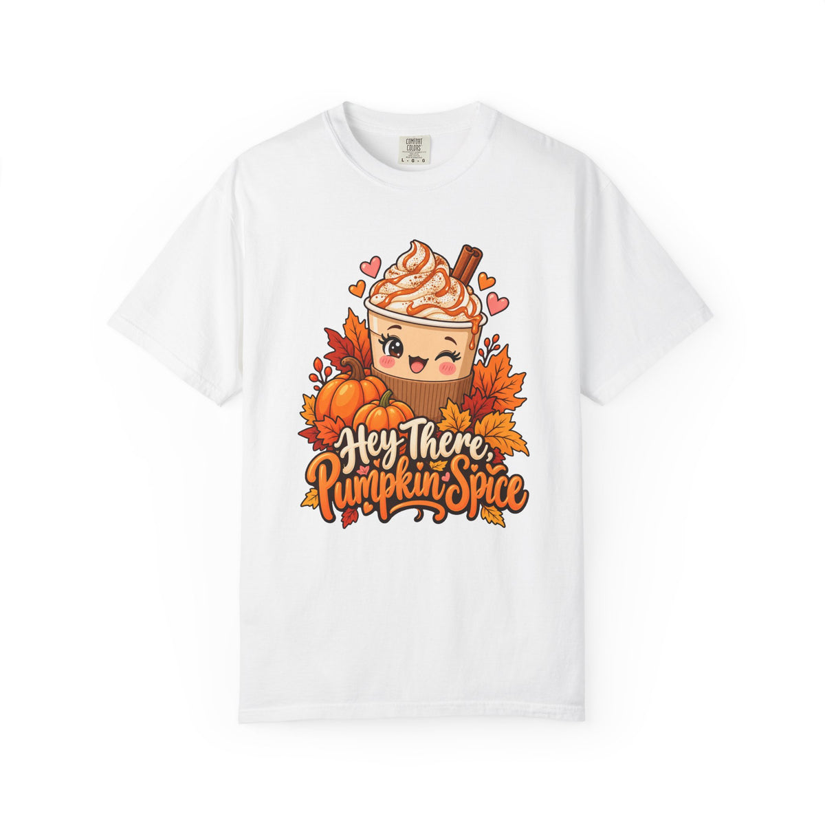 Hey There, Pumpkin Spice T-Shirt – White