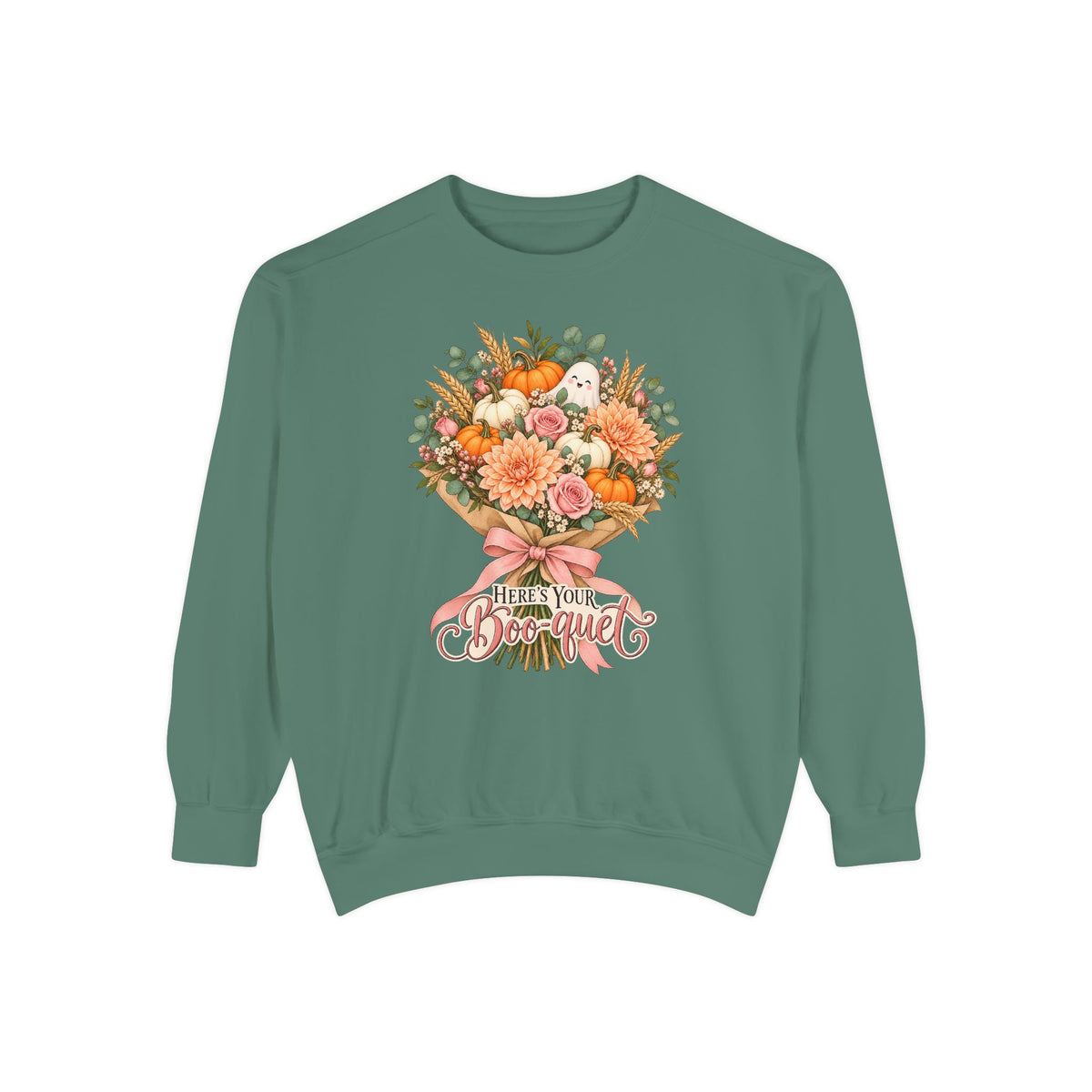 Here's Your Boo-quet Sweatshirt – Light Green