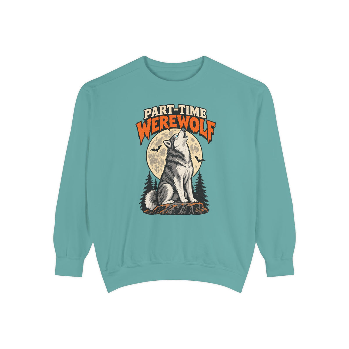Part-Time Werewolf Sweatshirt – Seafoam