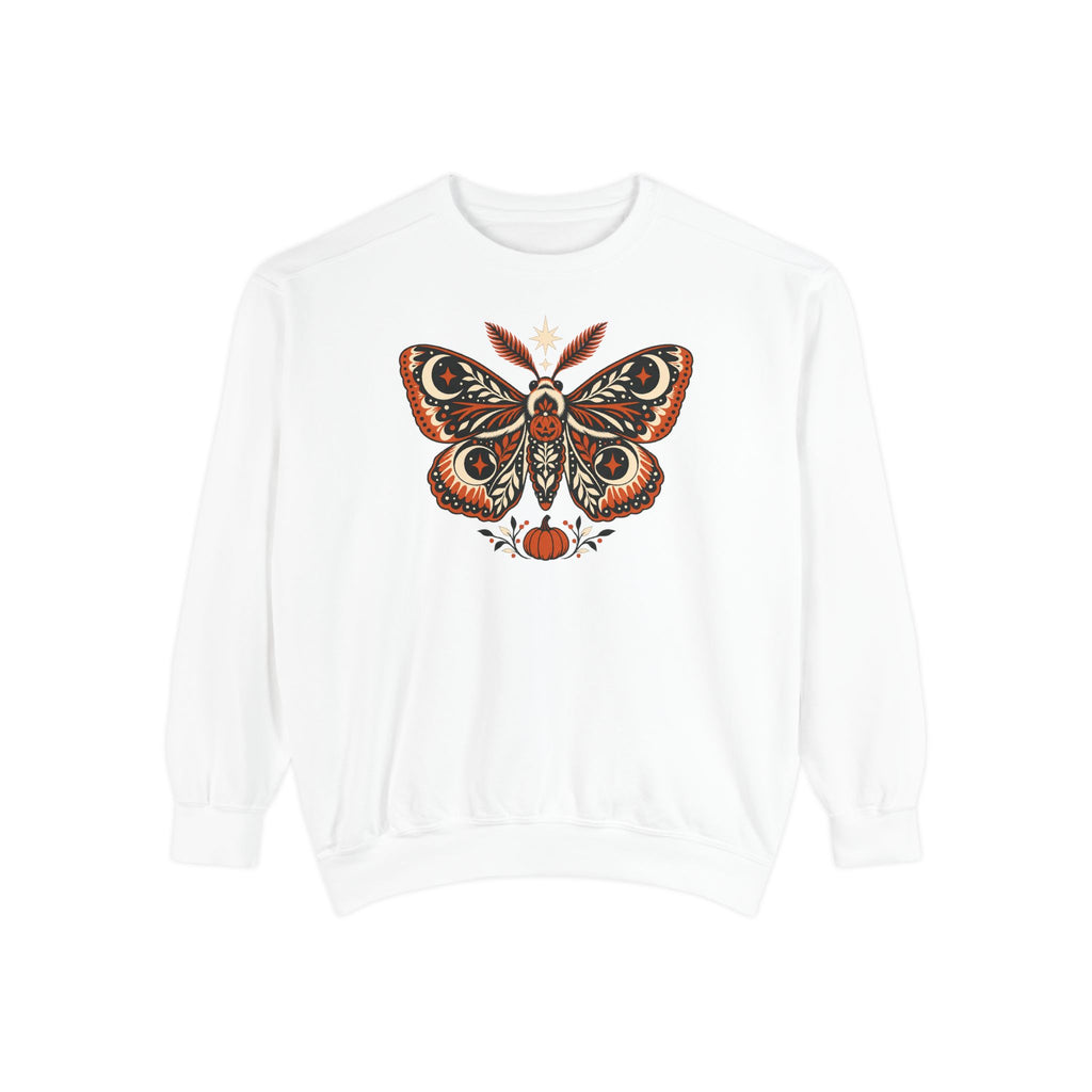 October Moth Sweatshirt – White
