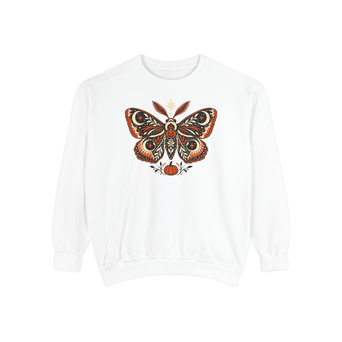 October Moth Sweatshirt – White