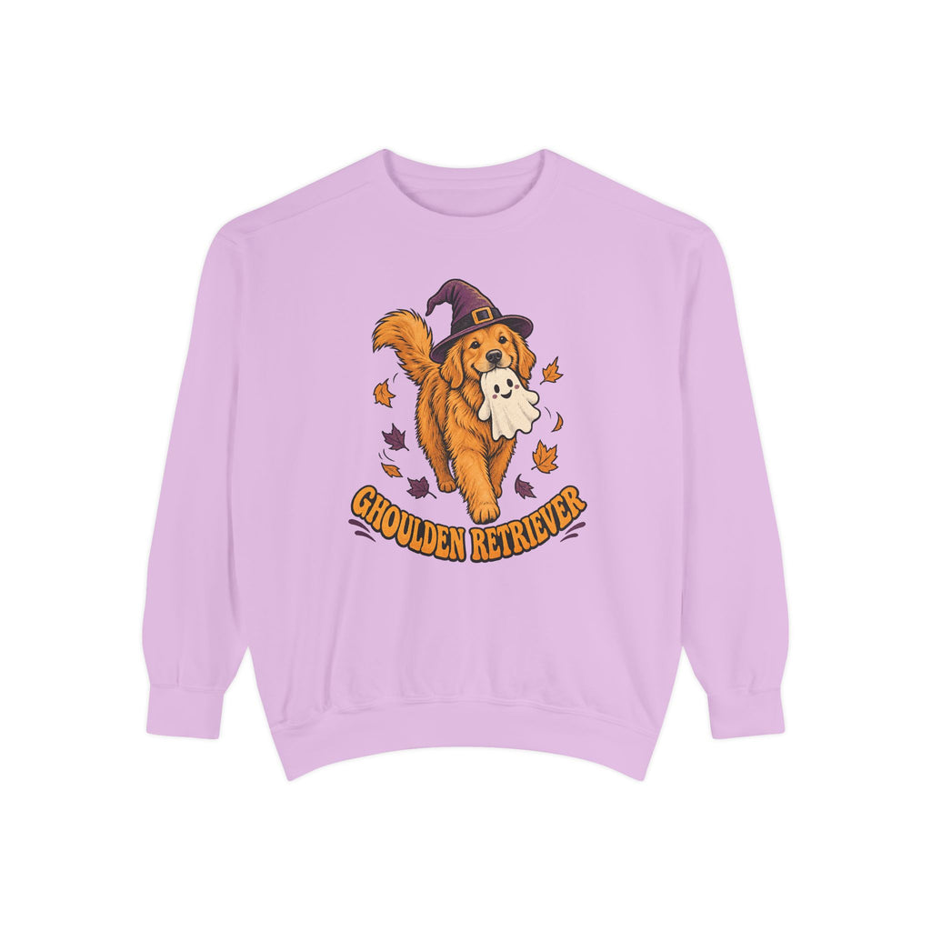 Ghoulden Retriever Sweatshirt – Orchid