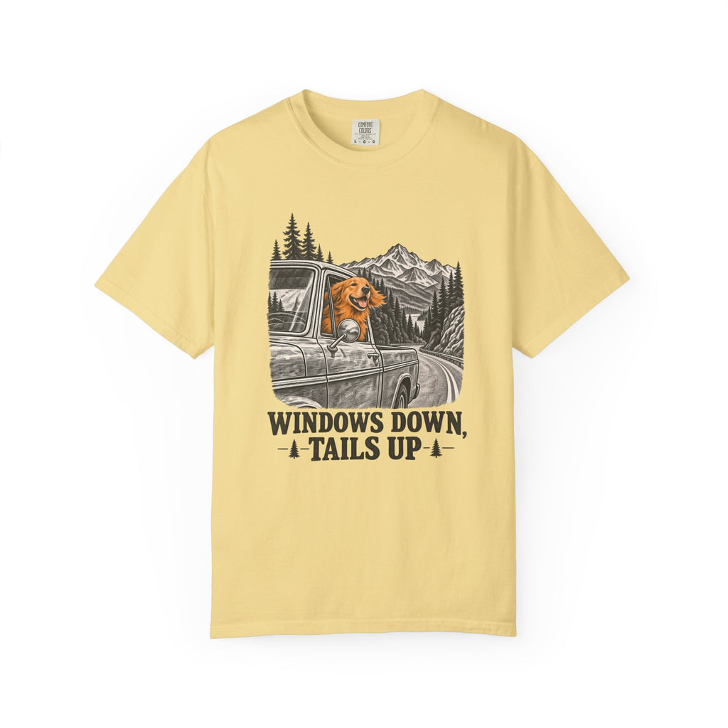Windows Down, Tails Up T-Shirt – Butter