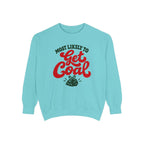 Most Likely To Get Coal Sweatshirt – Chalky Mint