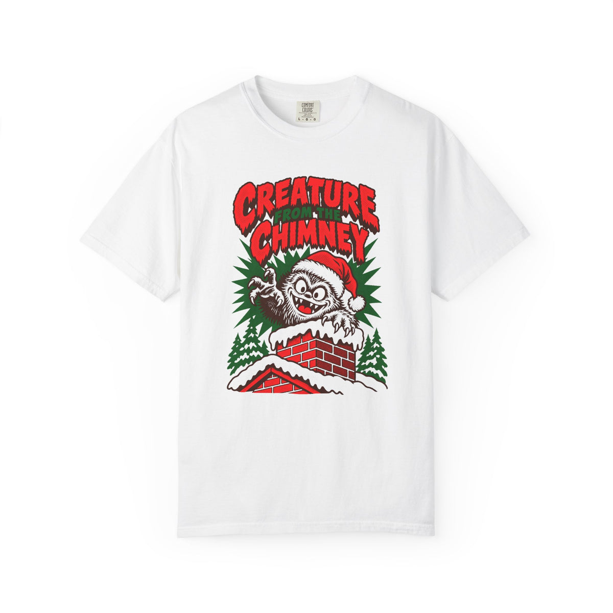 Creature from the Chimney T-Shirt – White