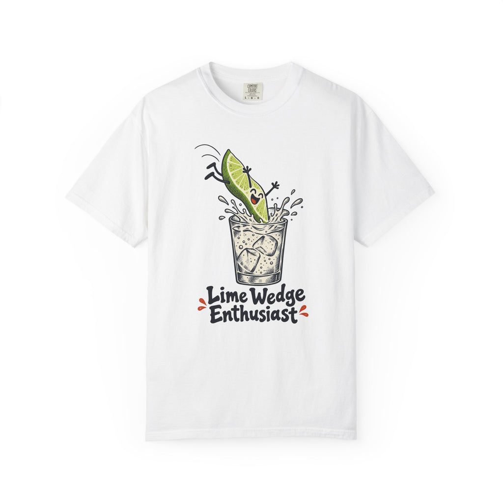 Lime Wedge Enthusiast T-Shirt – White