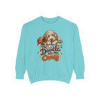 The Doodle Ate My Candy Sweatshirt – Chalky Mint