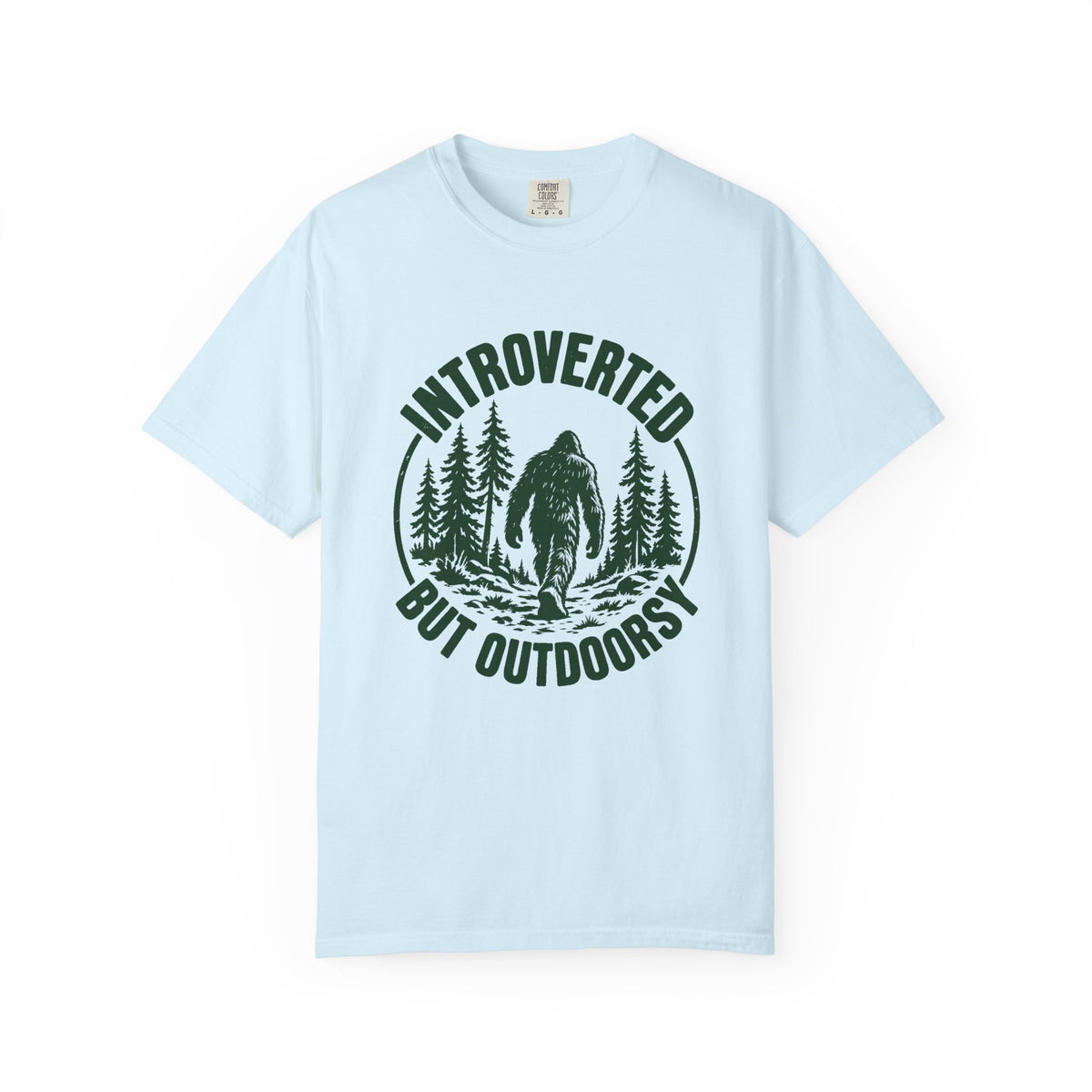 Introverted but Outdoorsy T-Shirt – Chambray