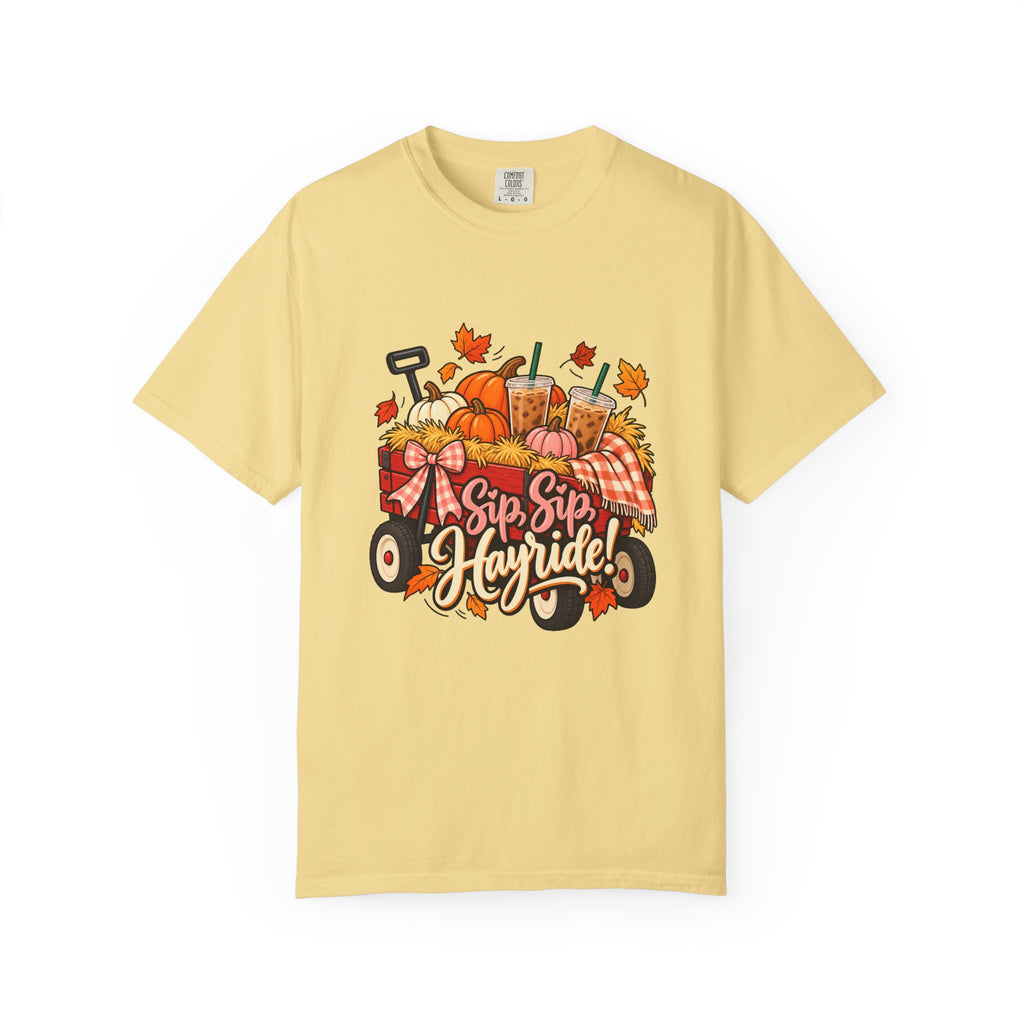 Sip, Sip, Hayride! T-Shirt – Butter
