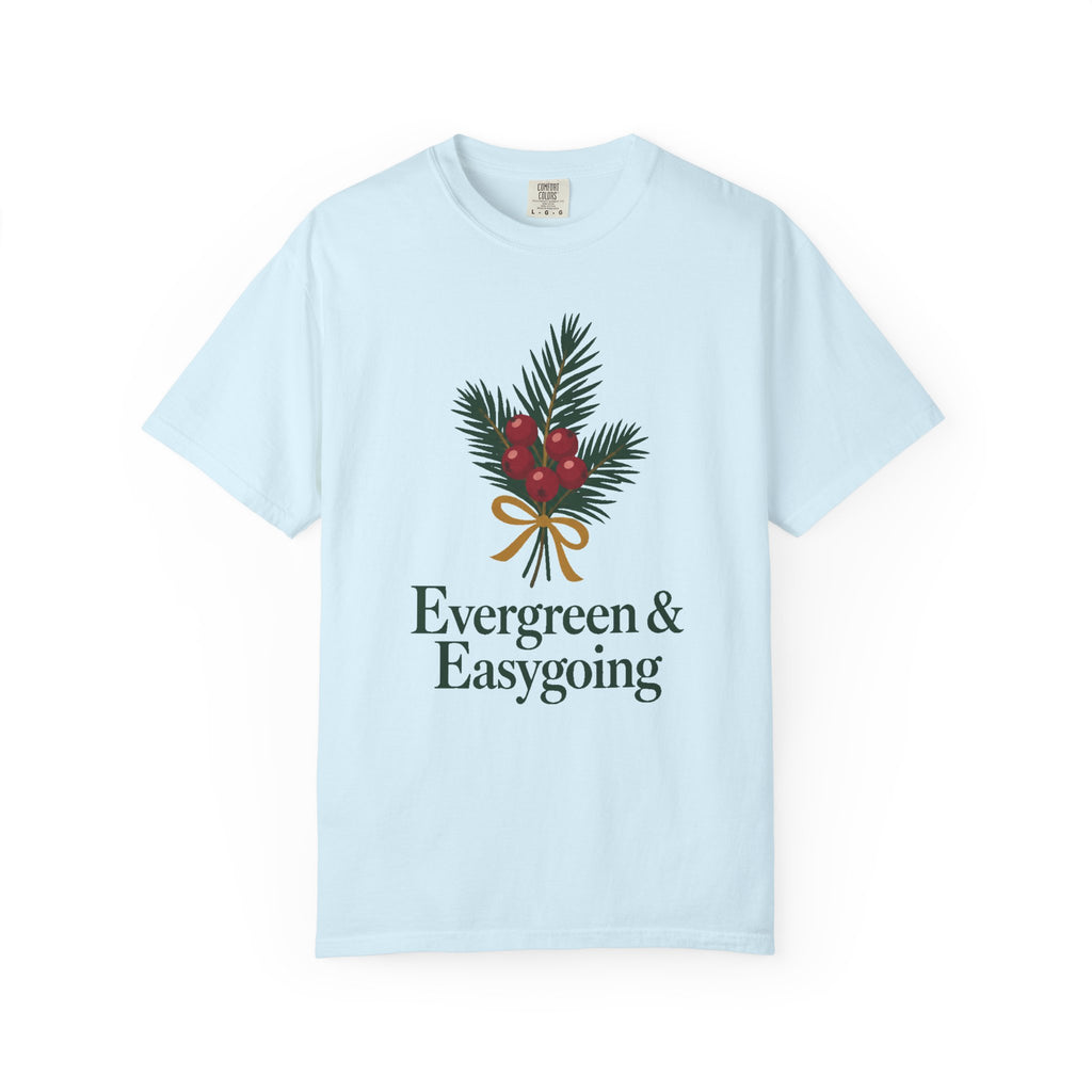 Evergreen & Easygoing T-Shirt – Chambray
