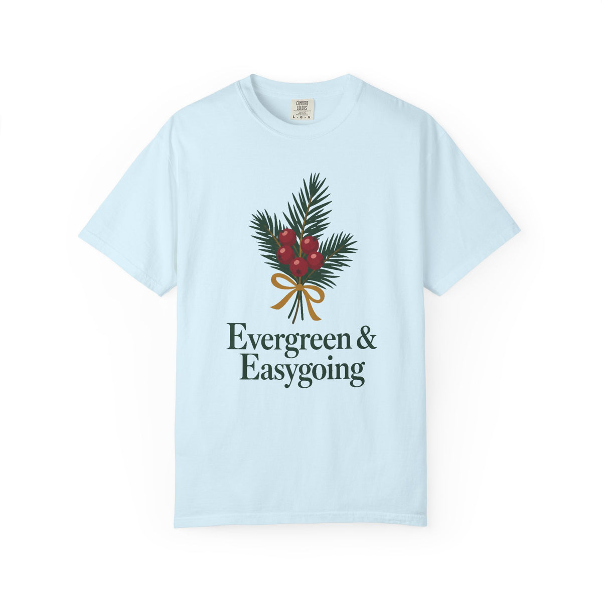 Evergreen & Easygoing T-Shirt – Chambray