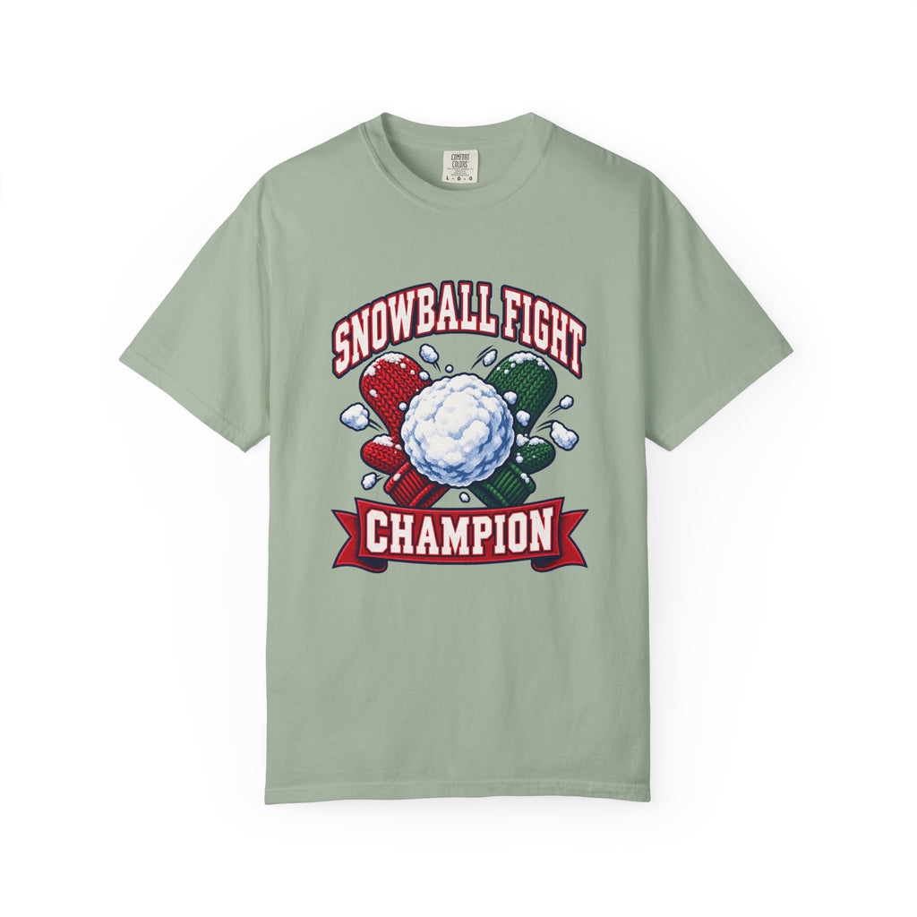 Snowball Fight Champion T-Shirt – Bay