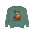 Certified Scaredy Doodle Sweatshirt – Light Green