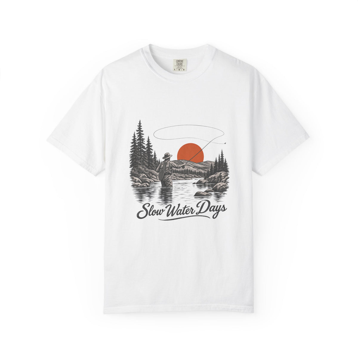 Slow Water Days T-Shirt – White